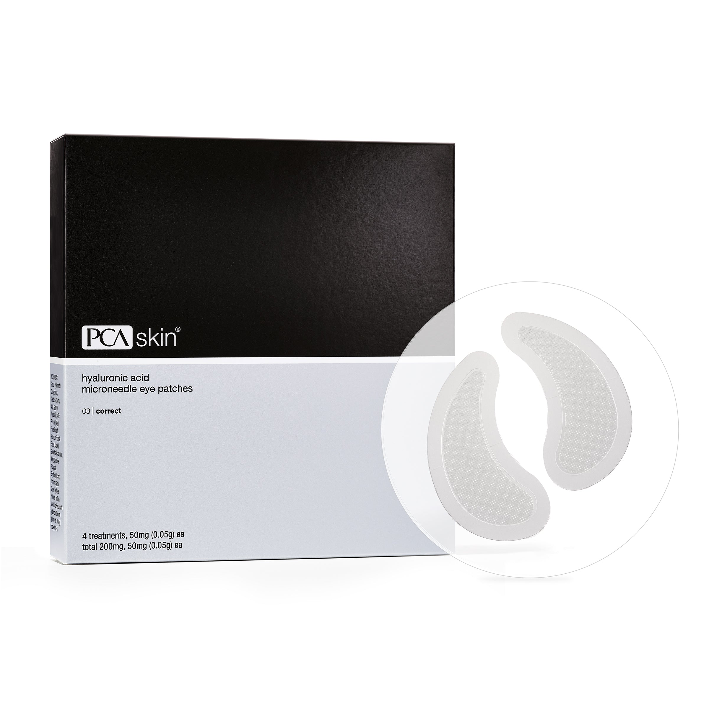 PCA Skin Hyaluronic Acid Microneedle Eye Patches