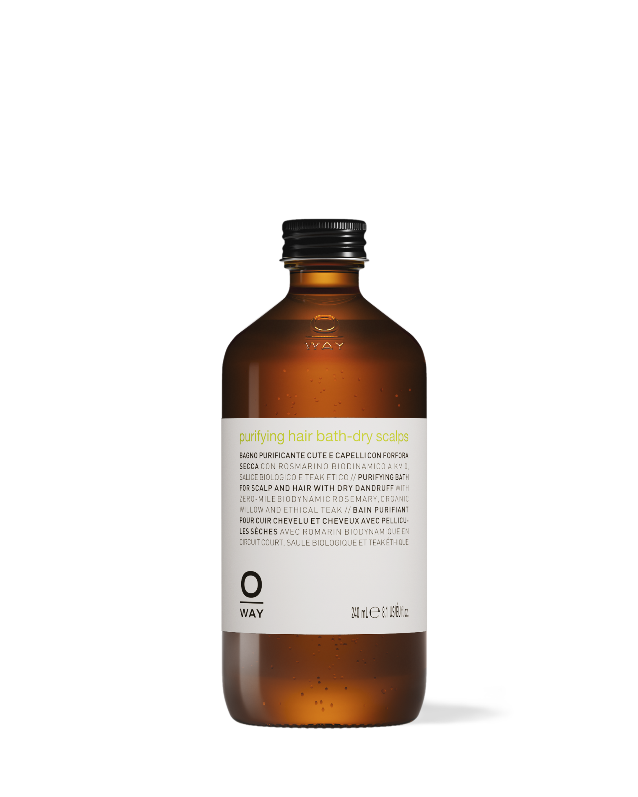 Oway Purifying Hair Bath dry dandruff scalp shampoo