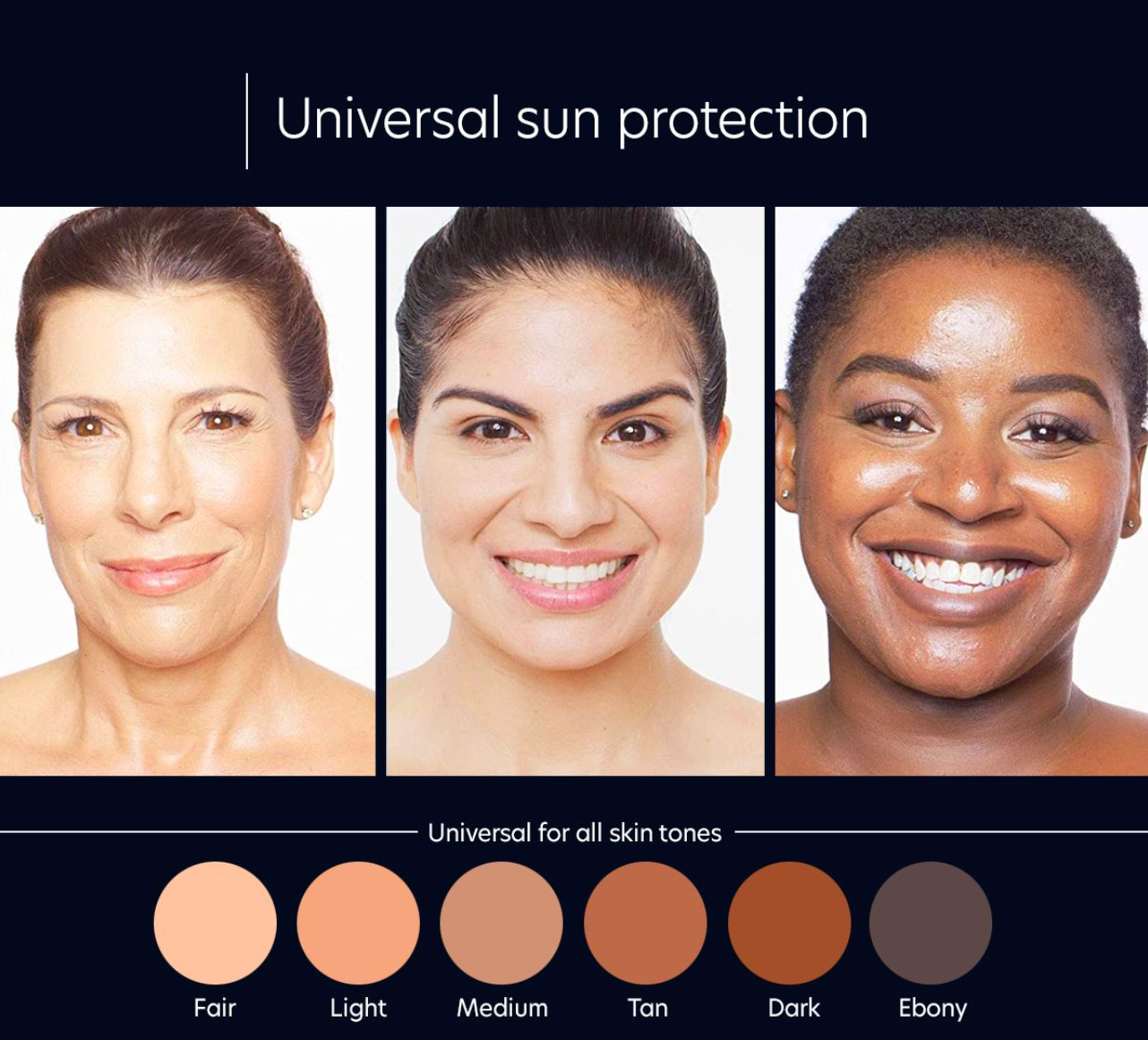 PCA Skin Sheer Tint Broad Spectrum SPF45 shade guide