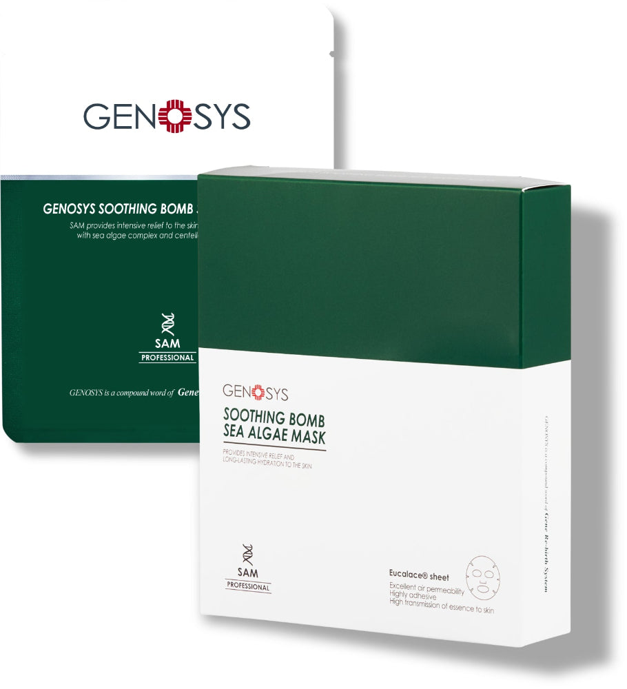Genosys Soothing Bomb Sea Algae Mask pack of 10