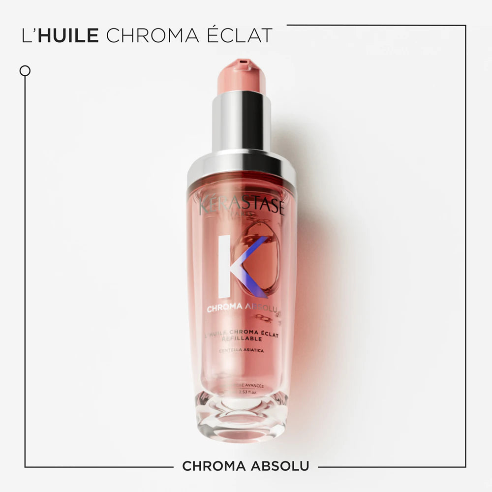 L'Huile Chroma Éclat Refillable Hair Oil